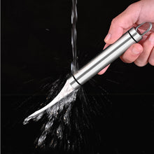 Indlæs billede til gallerivisning Værktøj til rejeskrælning i rustfrit stål