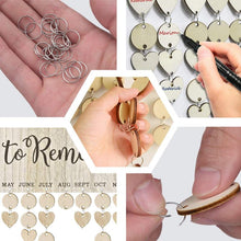 Indlæs billede til gallerivisning Træ jubilæum fødselsdag fødselsdag kalender bord