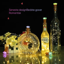 Indlæs billede til gallerivisning 🍾LED vinflaske korkprop natlampe