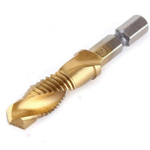 Indlæs billede til gallerivisning 6 stk. metriske gevindskruebænke med gevindskærebor sæt