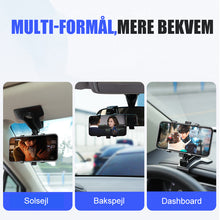 Indlæs billede til gallerivisning Universal telefonholder til bilens instrumentbræt