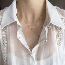 Indlæs billede til gallerivisning Diamant krone kravebenet kæde