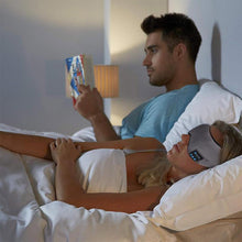 Indlæs billede til gallerivisning Sovemaske med trådløse stereo bluetooth høretelefoner