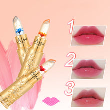 Indlæs billede til gallerivisning Temperatur- og farveskiftende blomsterlæbepomade