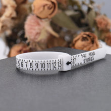 Indlæs billede til gallerivisning Måleværktøj til fingerstørrelse