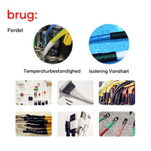 Indlæs billede til gallerivisning USB-kabel varmekrympeslange (280 STK)