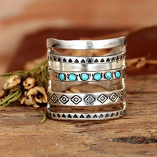 Indlæs billede til gallerivisning Sol, stjerne, måne sølvring