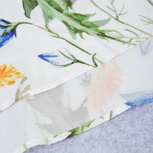 Indlæs billede til gallerivisning Kjole med trykt afslappet kjole med rund hals