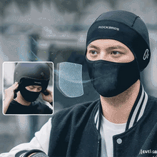 Indlæs billede til gallerivisning Ice silk face protection cycling hood