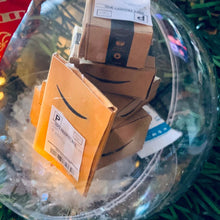 Indlæs billede til gallerivisning Gennemsigtig julekugle