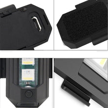 Indlæs billede til gallerivisning 4 farver LED flystroboskoplys og USB-opladning