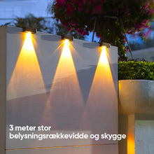 Indlæs billede til gallerivisning Super kraftige solcellevæglamper