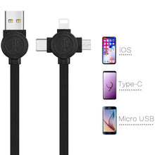 Indlæs billede til gallerivisning 4-i-1 datakabel-telefonstativ