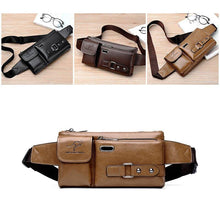 Indlæs billede til gallerivisning Mænds slynge taske Brysttaske