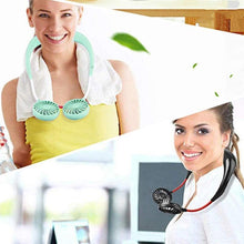 Indlæs billede til gallerivisning Genopladelige mini-halsventilatorer