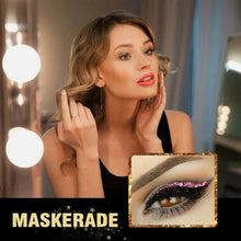 Indlæs billede til gallerivisning Vandtæt og genanvendelig eyeliner og øjenvipper klistermærke