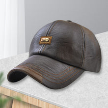 Indlæs billede til gallerivisning New Trendy Leather Cap