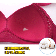 Indlæs billede til gallerivisning Plus Size behagelig trådløs BH