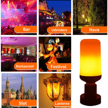 Indlæs billede til gallerivisning LED lyspære med flammeeffekt