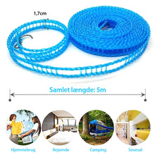 Indlæs billede til gallerivisning Bærbar tørresnor til udendørs og hjemmet