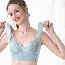 Indlæs billede til gallerivisning Trådløs Push up blonde bh i ét stykke