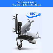 Indlæs billede til gallerivisning Telefonholder med nummerplade i instrumentbrættet