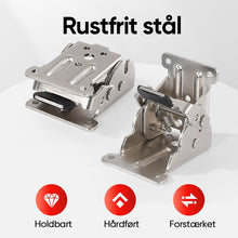 Indlæs billede til gallerivisning Hængsel til foldbare bordben