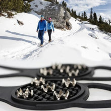 Indlæs billede til gallerivisning ☃️Skosålsunderlag til fodfæste på is- og sneoverflader med skridsikker silikone