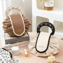 Indlæs billede til gallerivisning Makeuptaske med træksnor