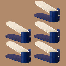 Indlæs billede til gallerivisning Justerbart Double-decker Opbevaringsstativ til Sko