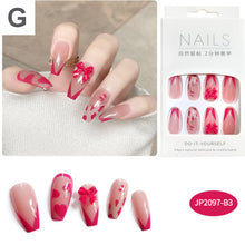 Indlæs billede til gallerivisning Farverige kunstige falske negle