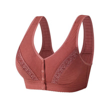 Indlæs billede til gallerivisning Komfortabel bomulds-BH med frontspænde