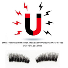 Indlæs billede til gallerivisning 3D magnetiske øjenvipper uden lim