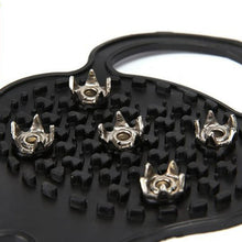 Indlæs billede til gallerivisning ☃️Skosålsunderlag til fodfæste på is- og sneoverflader med skridsikker silikone