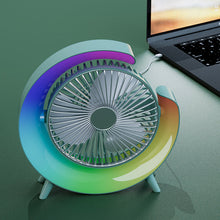Indlæs billede til gallerivisning Lydløs USB ventilator til kontor og soveværelse
