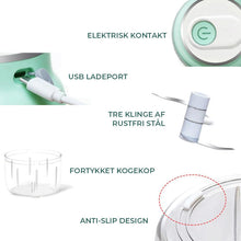 Indlæs billede til gallerivisning Elektrisk minihakker