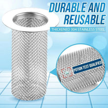 Indlæs billede til gallerivisning Mesh Stainless Steel Floor Drain Strainer