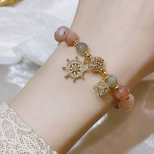 Indlæs billede til gallerivisning Jordbær kvarts-armbånd