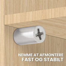 Indlæs billede til gallerivisning Laminatstøttende skruebeslag til skabe