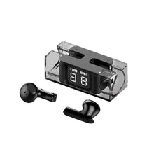 Indlæs billede til gallerivisning Trådløse øretelefoner med gennemsigtigt etui