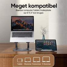 Indlæs billede til gallerivisning 360° Roterende stativ til bærbar computer