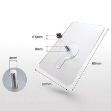 Indlæs billede til gallerivisning Punch-fri Tranaparent kroge