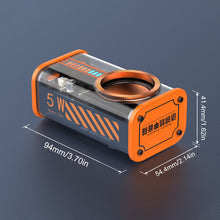 Indlæs billede til gallerivisning Gennemsigtig Mecha trådløs Bluetooth-højttaler