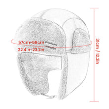 Indlæs billede til gallerivisning Jægerpelshue med øreklapper til vinter (Herre)
