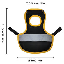Indlæs billede til gallerivisning Justerbar reflekterende selevest til høns