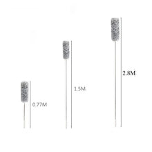 Indlæs billede til gallerivisning Teleskopisk vaskbar buet mikrofiber støvekost