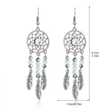 Indlæs billede til gallerivisning Drømmefanger krystaløreringe