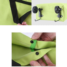 Indlæs billede til gallerivisning Sammenklappelig indkøbsvogn tote taske