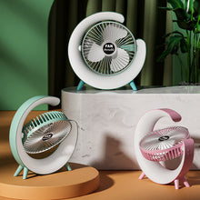 Indlæs billede til gallerivisning Lydløs USB ventilator til kontor og soveværelse