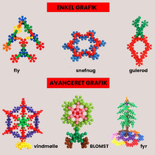 Indlæs billede til gallerivisning Sammenhængende solide byggeklodser af plast